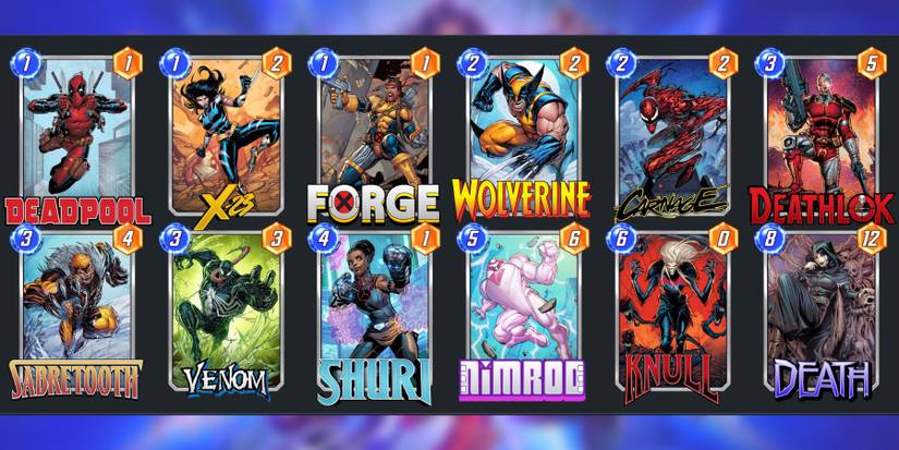 best cards for knull deck in marvel snap.