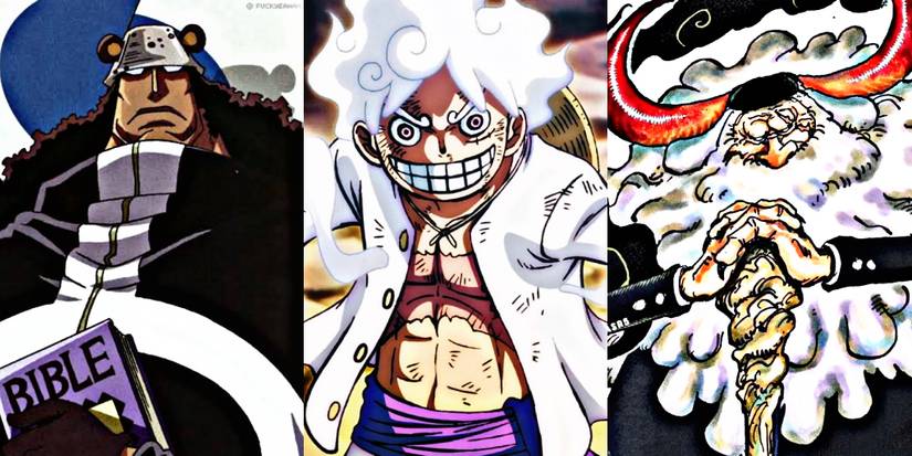 Kuma gear 5 luffy saturn end of egghead one piece