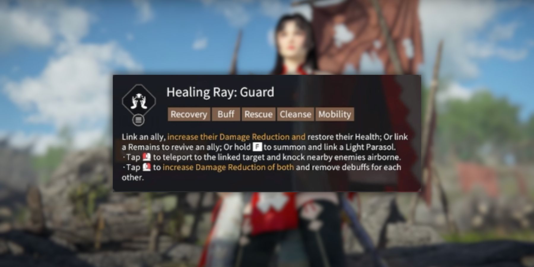 Naraka Bladepoint - Healing Ray: Guard