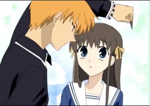 Kyo and Tohru of Fruits Basket