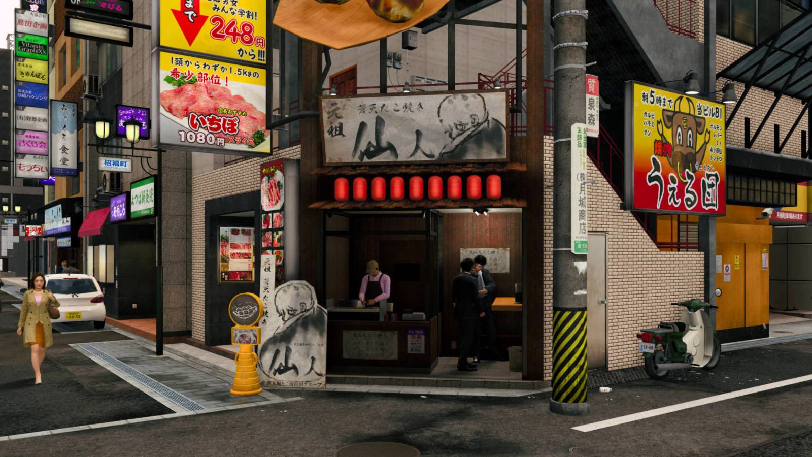 lad gaiden flying takoyaki location