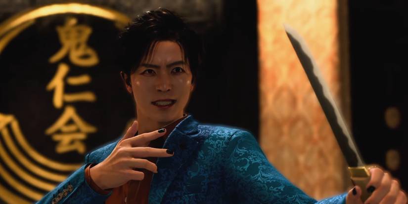 lad gaiden's nishitani with a knife