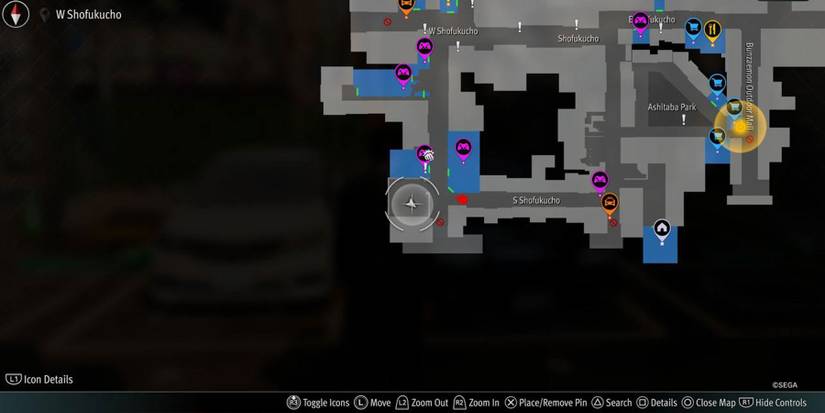 Like a Dragon Gaiden location of black car for mission.