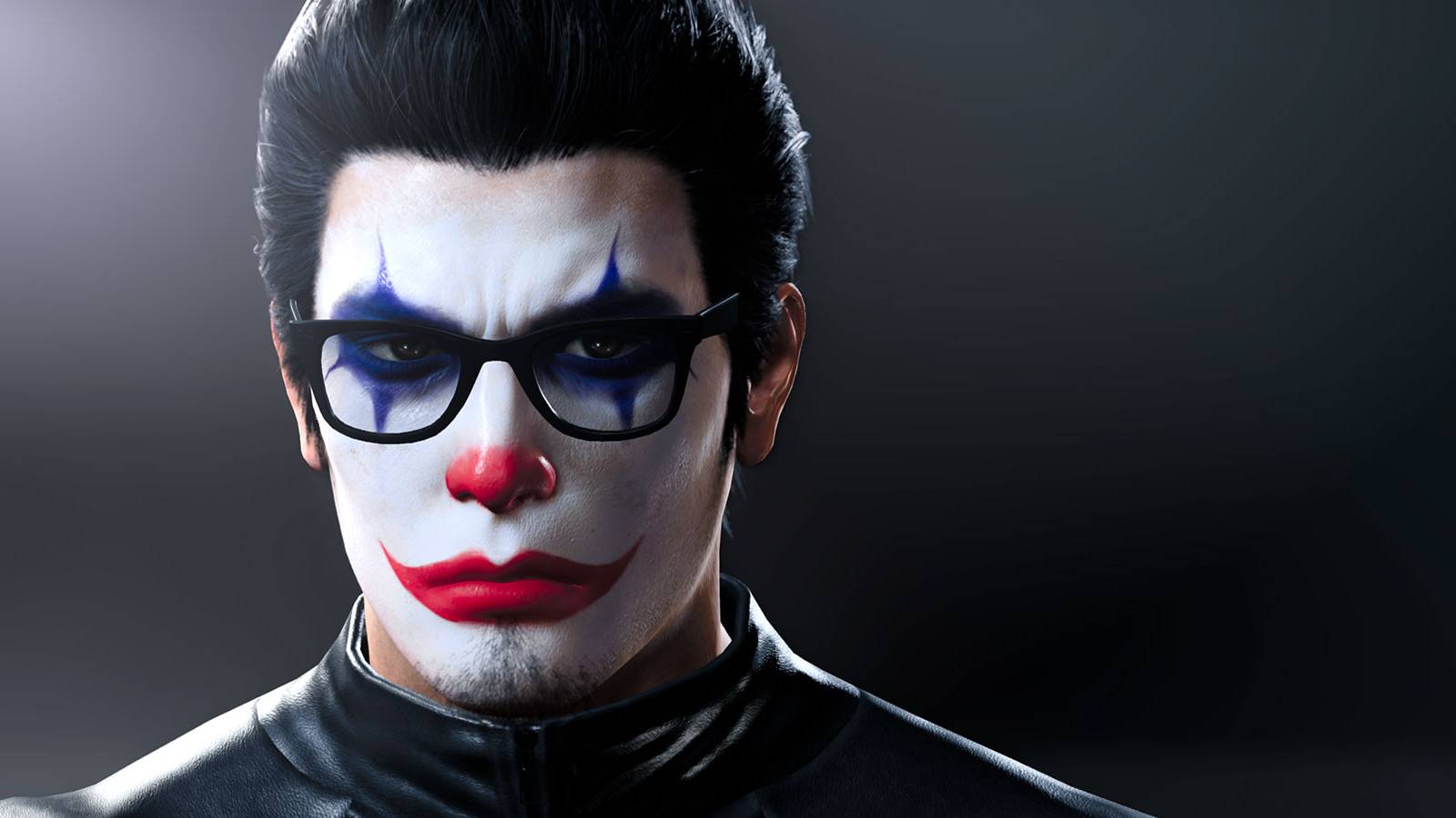 Joryu wearing Clown Makeup in Like a Dragon Gaiden.