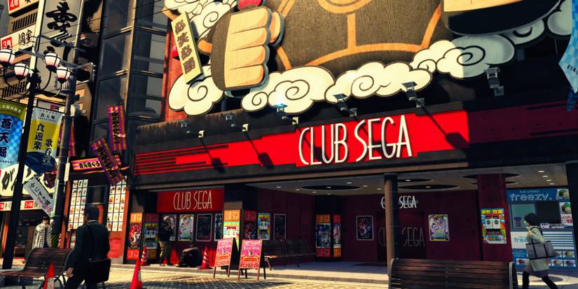 Club SEGA in Sotenbori in Like a Dragon Gaiden/
