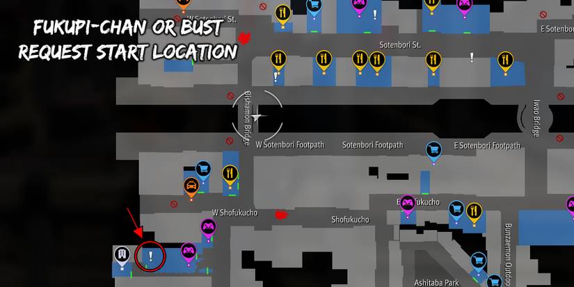 Where to start Fukupi-chan or Bust in Like a Dragon Gaiden.