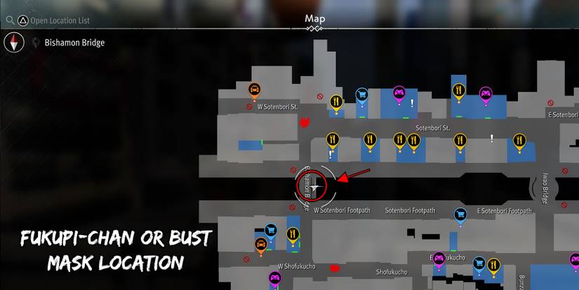 Fukupi-chan Mask location in Like a Dragon Gaiden.