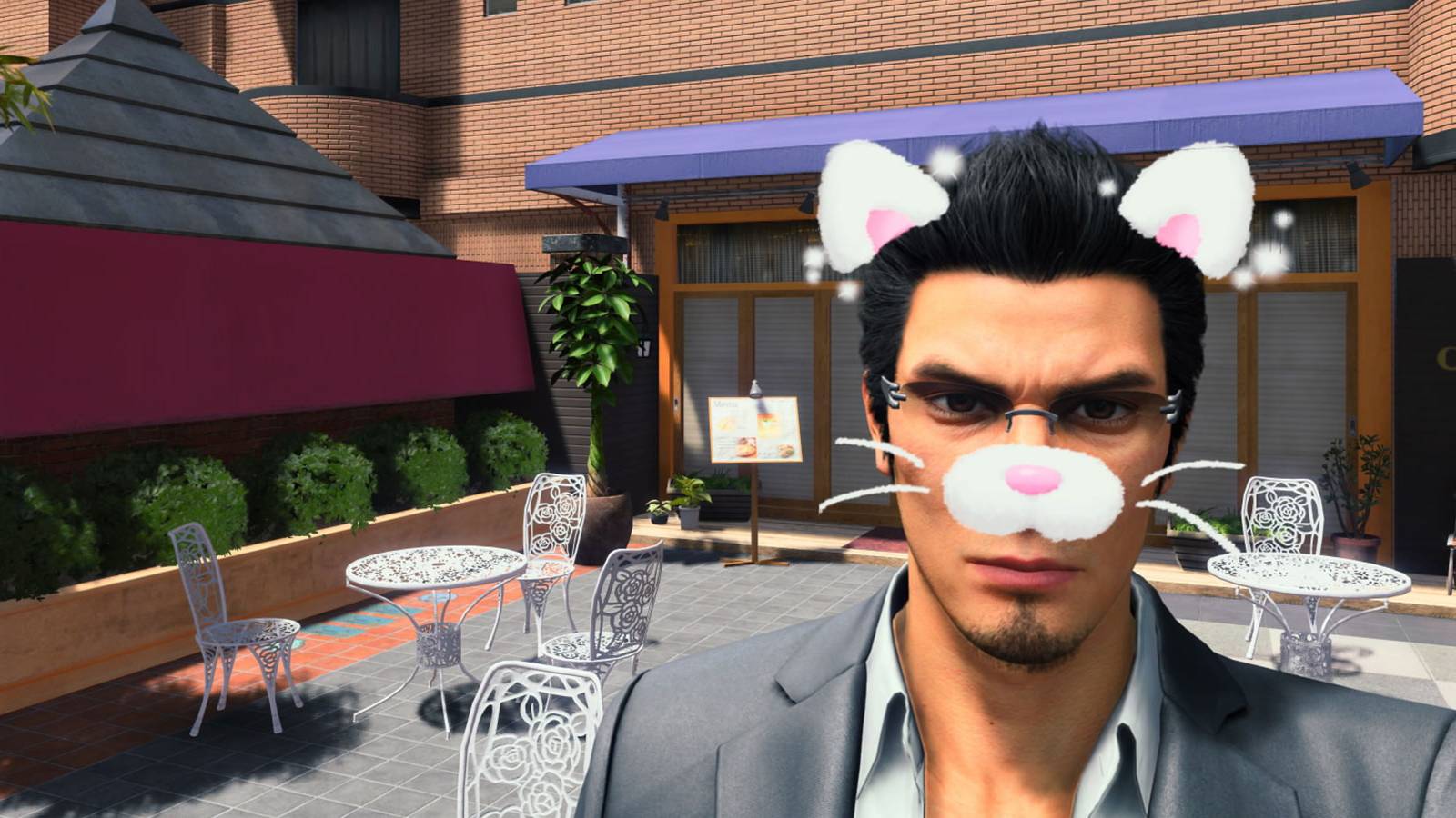 Joryu at the Cute Cafe in Like a Dragon Gaiden.