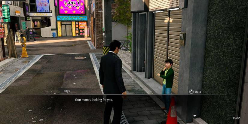 Where is my Son request in Like a Dragon Gaiden.