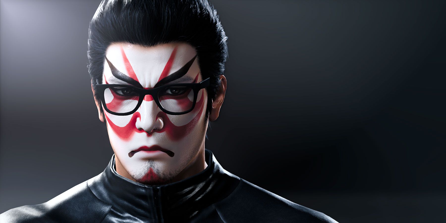 Joryu wearing Kabuki Makeup in Like a Dragon Gaiden.