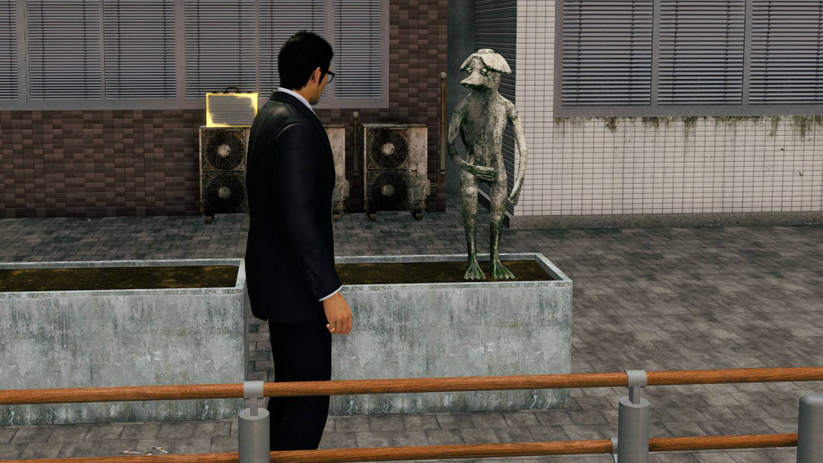 Kappa statue in Like a Dragon Gaiden.