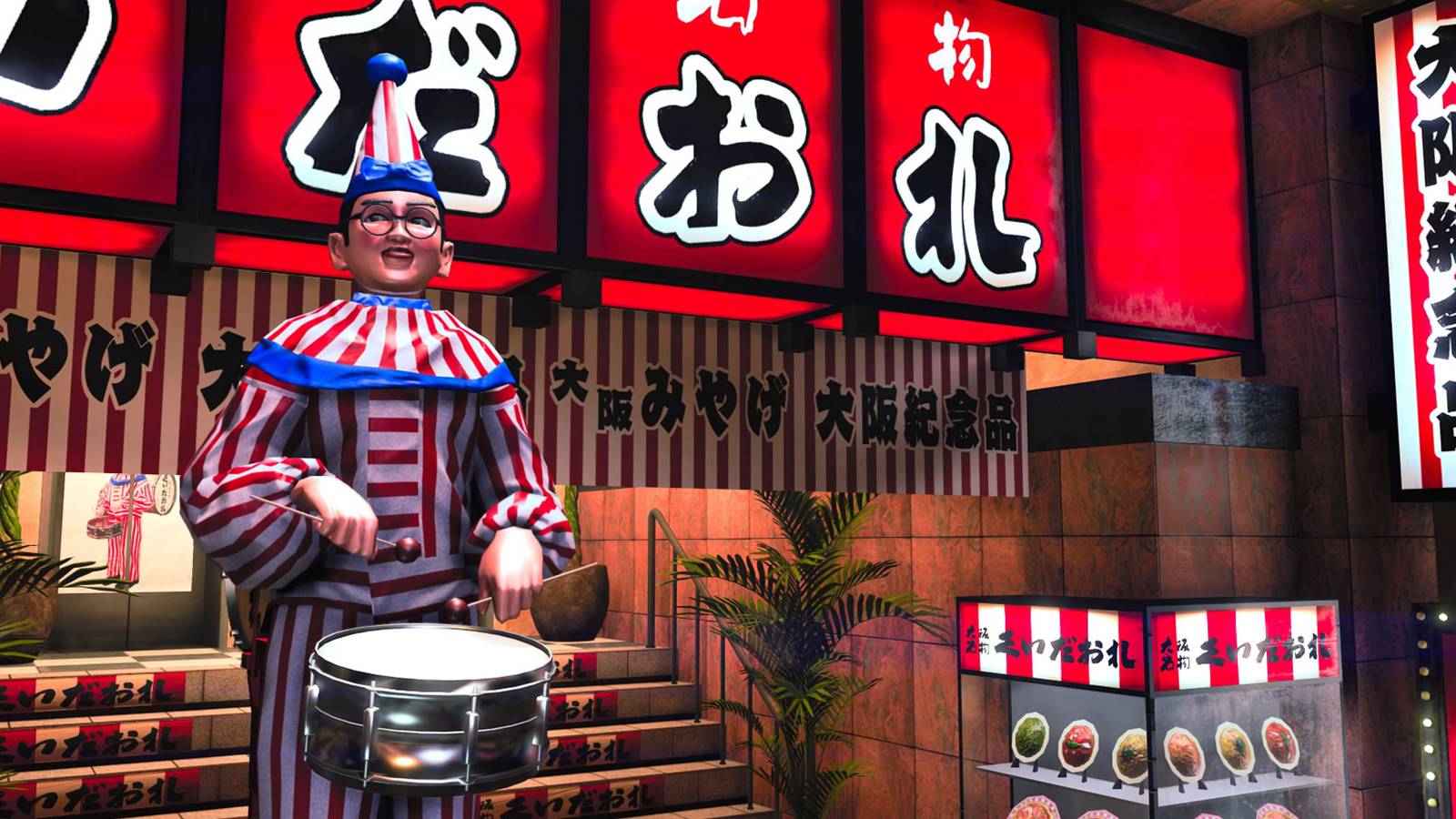 Osaka's Famous Clown in Like a Dragon Gaiden.