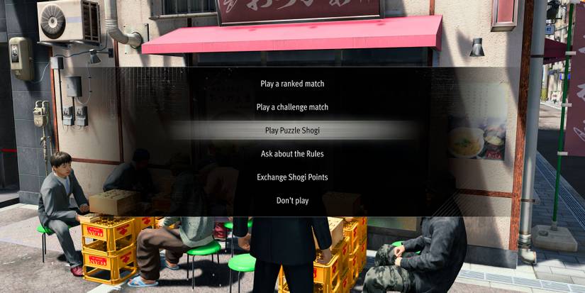 Puzzle Shogi in Like a Dragon Gaiden.