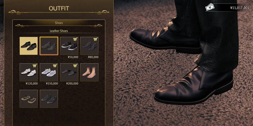 Leather Shoes in Like a Dragon Gaiden.