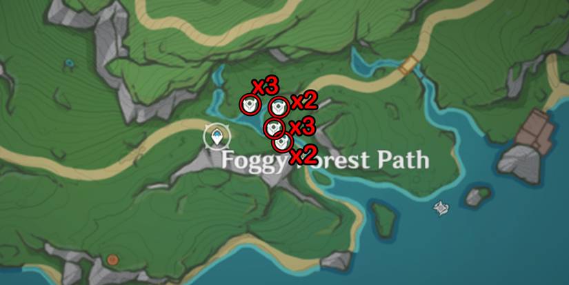 lakelight lily location 1 in genshin impact