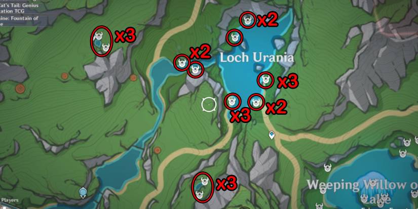 lakelight lily location 4 in genshin impact