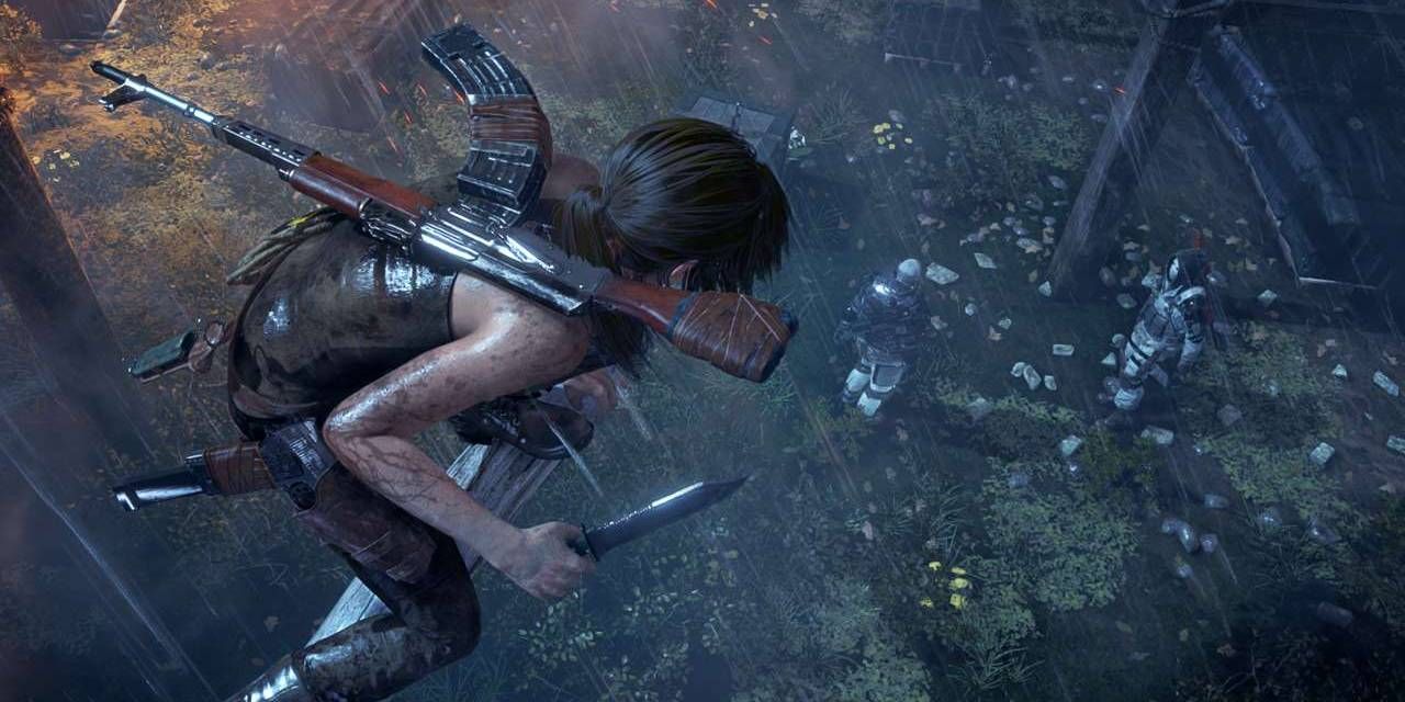 Lara Croft Stealth Kill in Shadow of the Tomb Raider