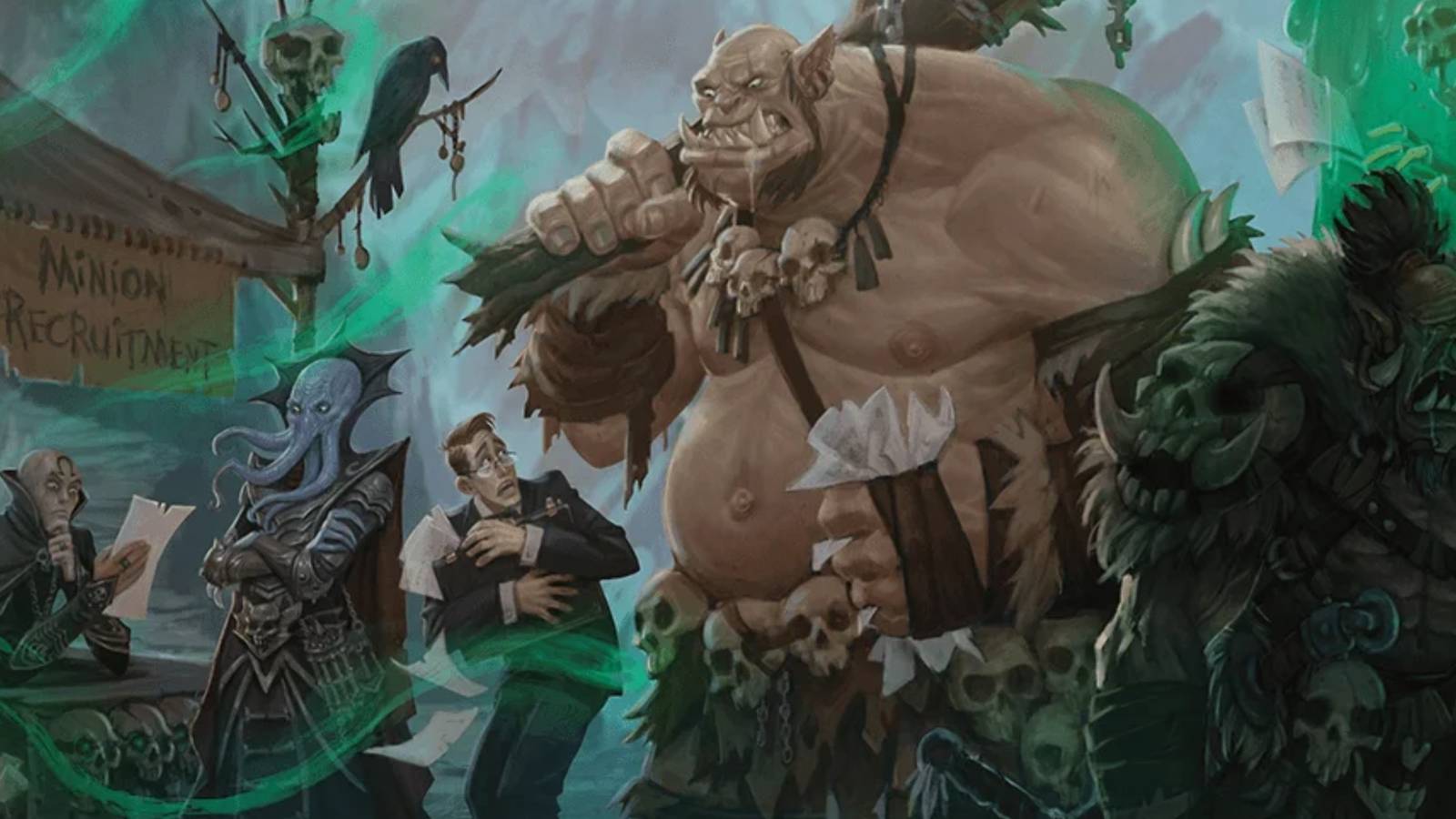 Lich, Mindflayer, Human, Ogre, Orc