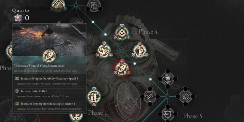 Increase Special Grindstone Uses P-Organ upgrade