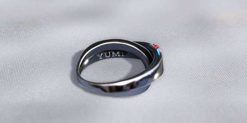 Yumi's ring from the post-credits scene of Like a Dragon Gaiden
