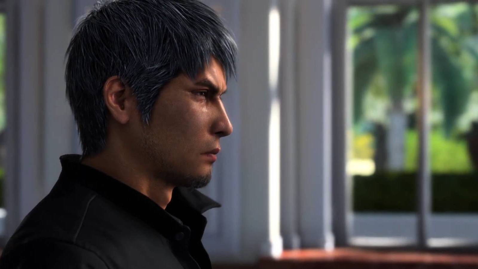 Kazuma Kiryu in Hawaii in the post-credits scene from like a Dragon Gaiden