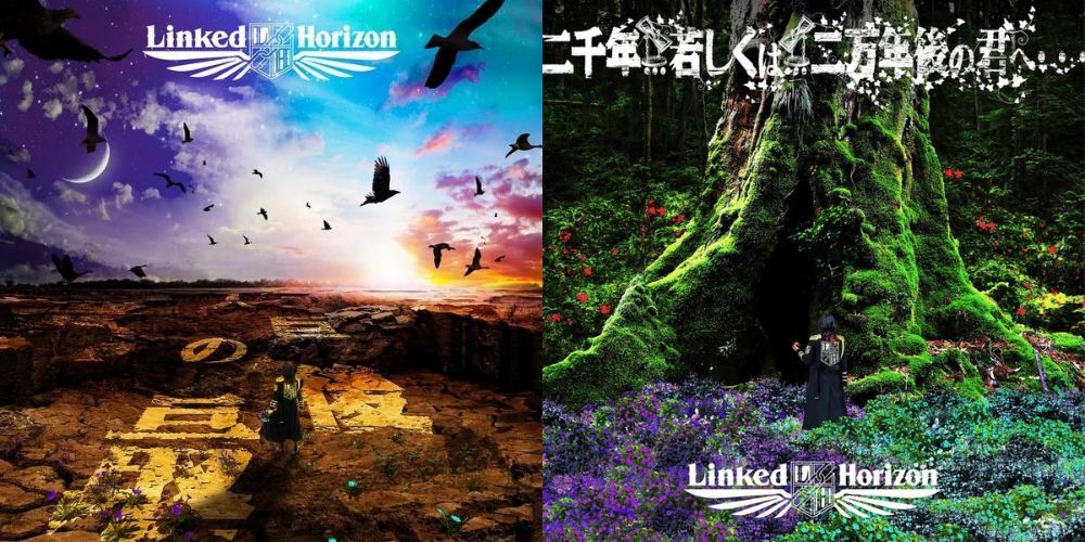 The covers of the OP and the ED in the Attack on Titan Final Episode, both by Linked Horizon