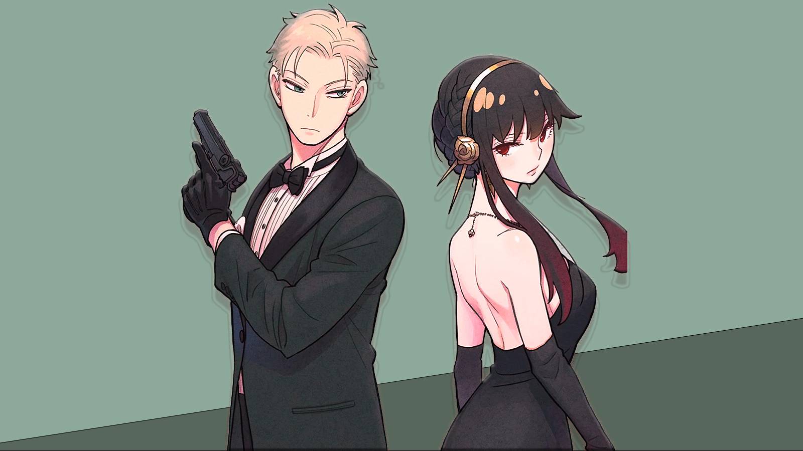 loid twilight and yor thorn princess spy x family composition