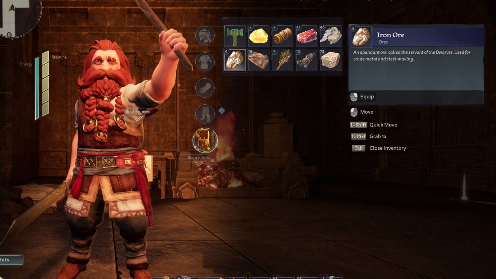 lord of the rings - return to moria iron ingots