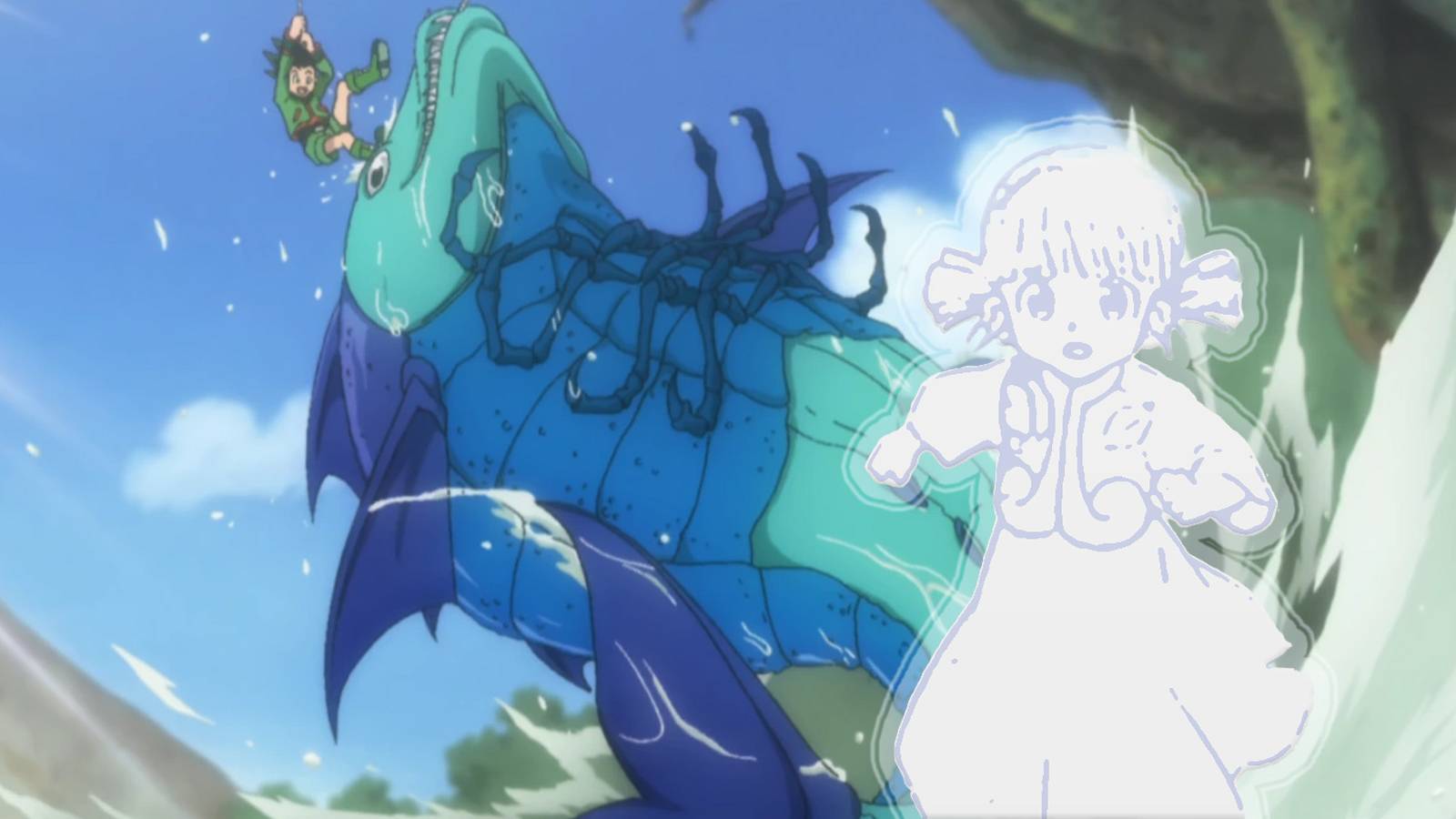 Hunter x Hunter lord of the lake gon grandaughter