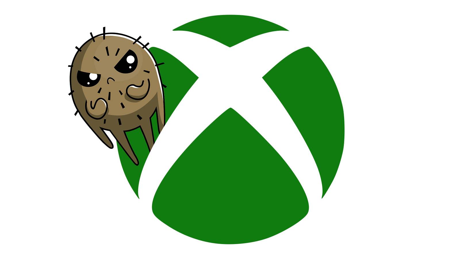 Lowtek Games Flea coming out of Xbox logo
