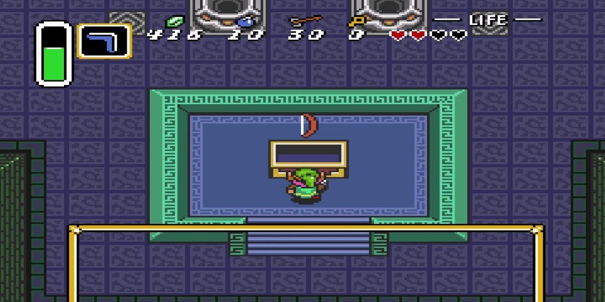 link getting the bow in a link to the past