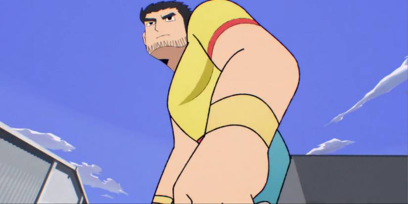 Lucas in Scott Pilgrim Takes Off