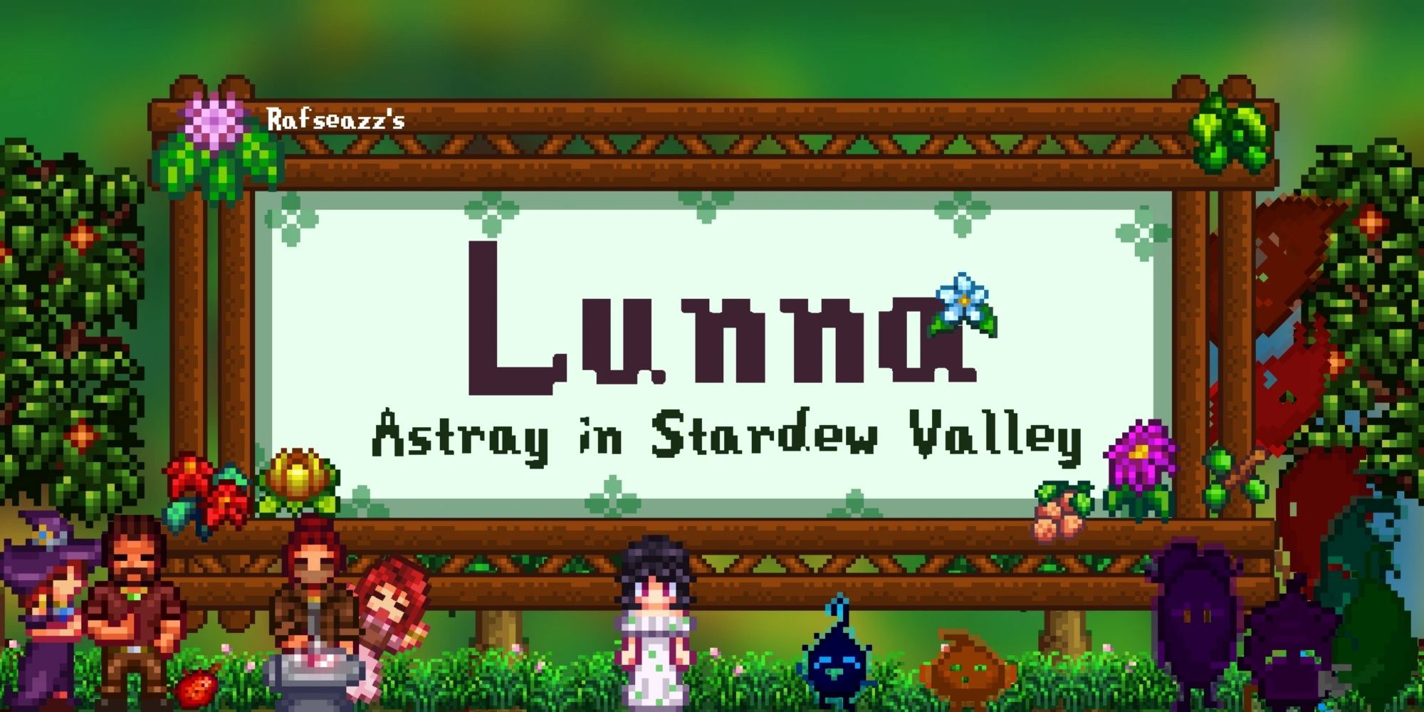 Lunna - Astray in Stardew Valley mod