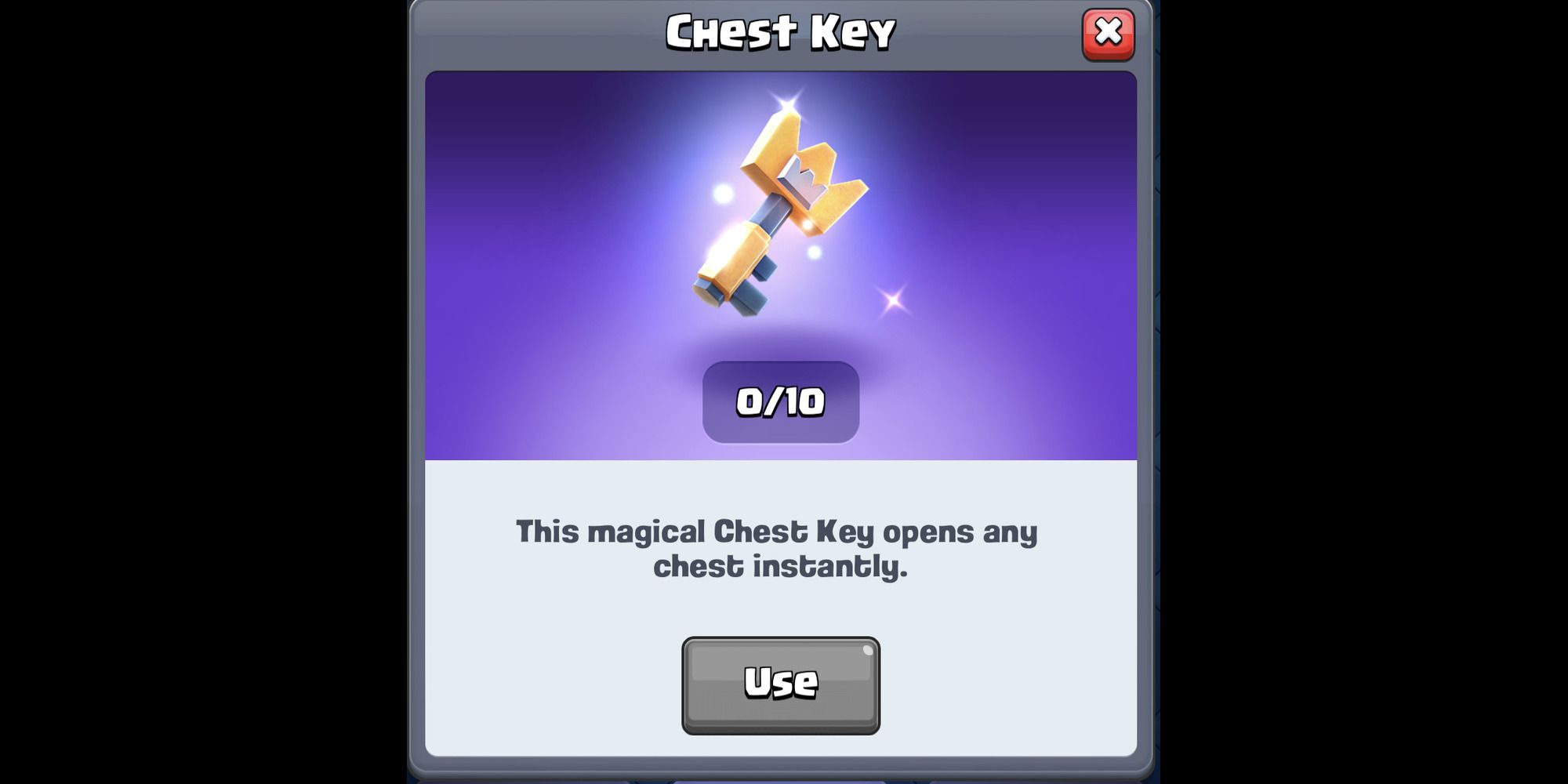 Magic Item Chest Key