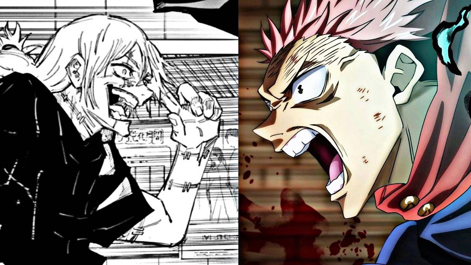 Mahito vs yuji itadori jujutsu kaisen