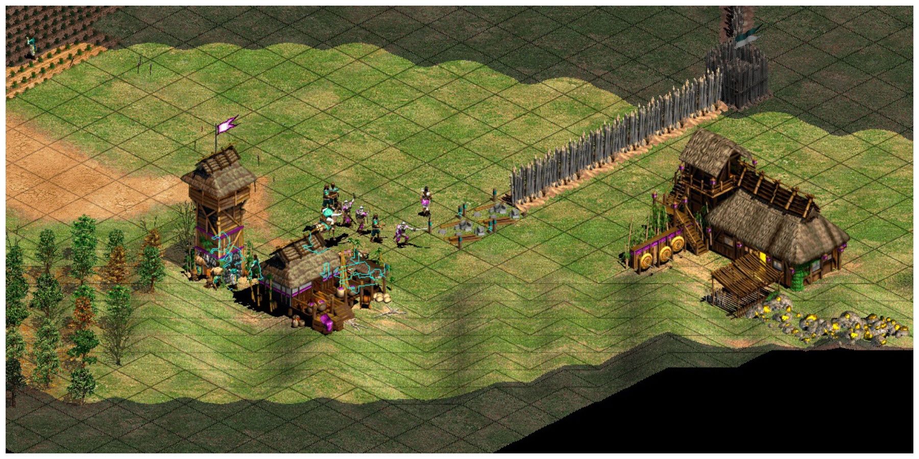 Man At Arms unit from Age Of Empires 2 as seen from the Japan civilization in game