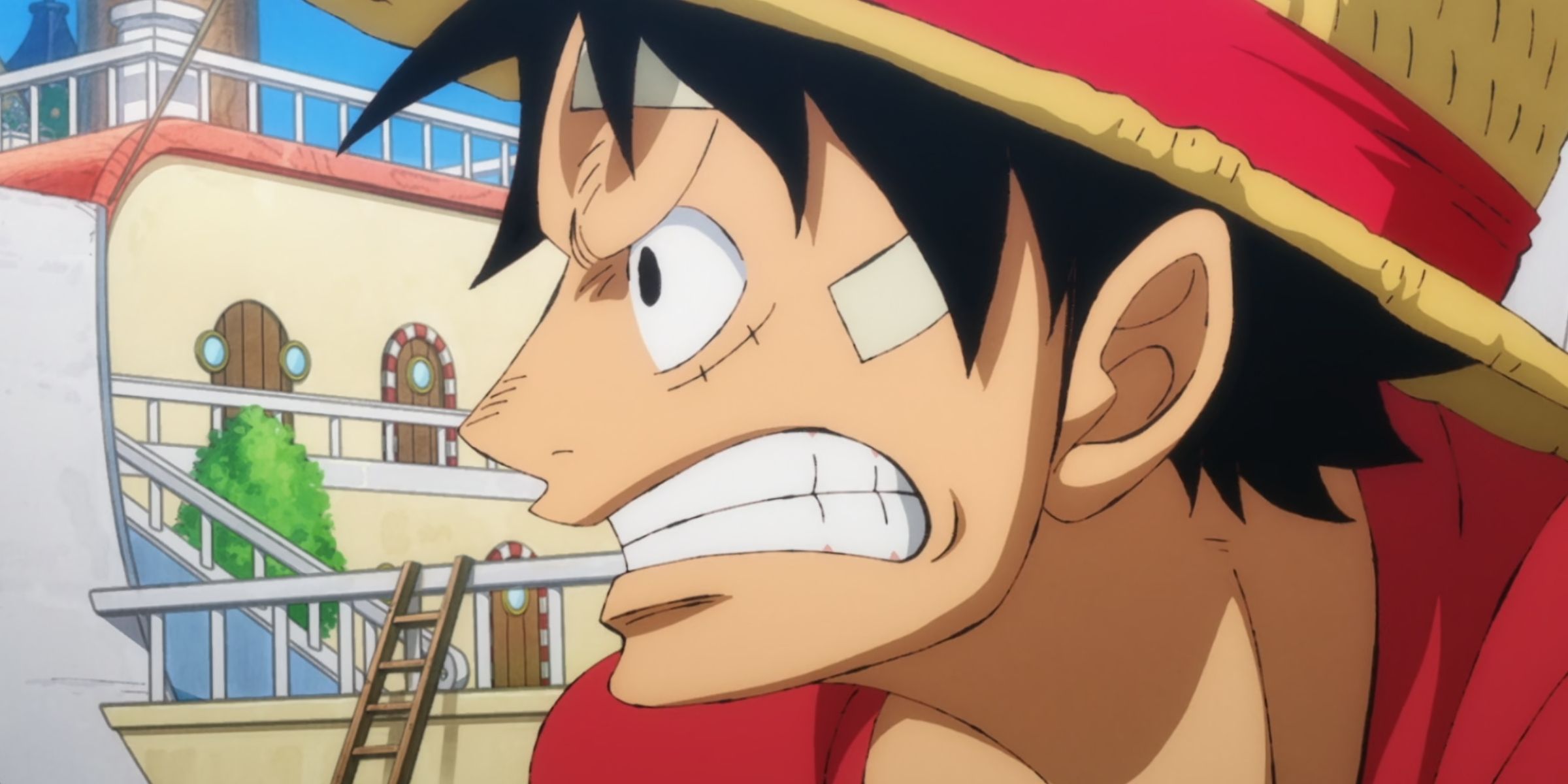 man with burn scar one piece 1083