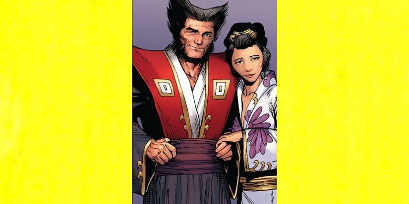 Logan standing with Mariko