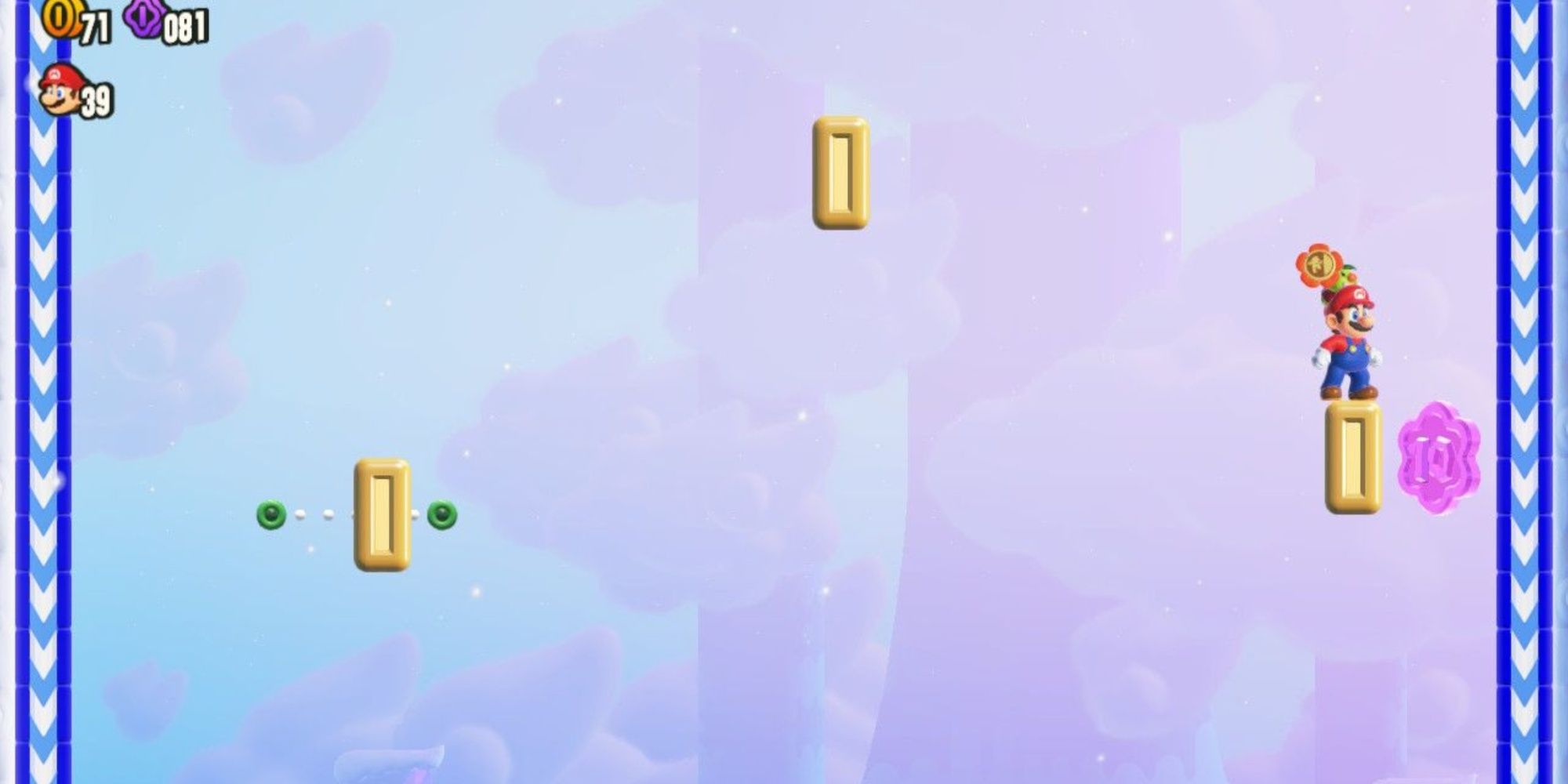 Super Mario Bros. Wonder WallClimb Jump 2 Badge Challenge