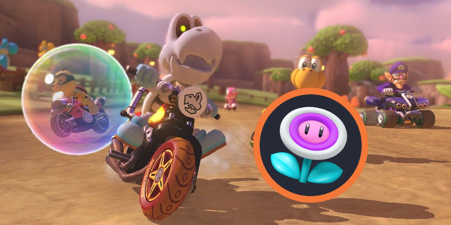 Mario Kart Bubble Flower
