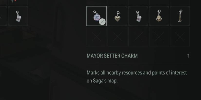 Mayor Setter Charm in Alan Wake 2