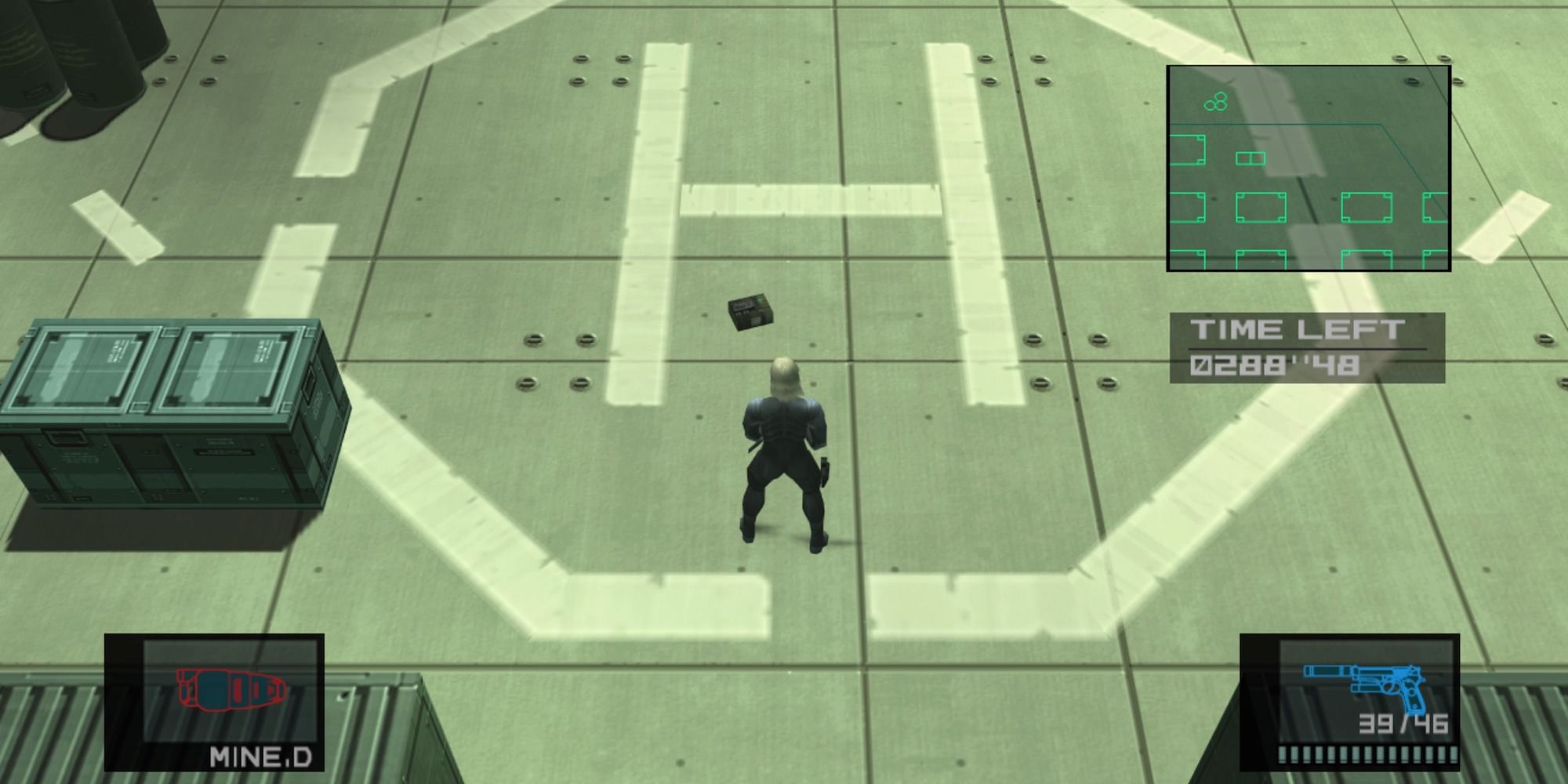 Metal Gear Solid 2 Bomb on Helipad