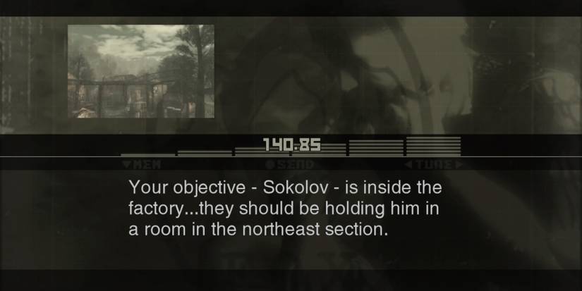 Metal Gear Solid 3 Codec conversation