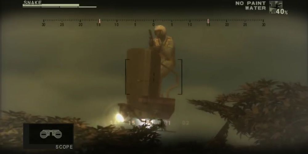 Metal Gear Solid 3 flying soldier