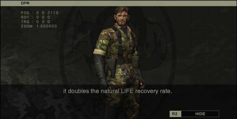 MGS 3 camo DPM