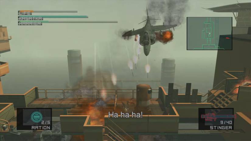 MGS2_Harrier Boss Fight 2