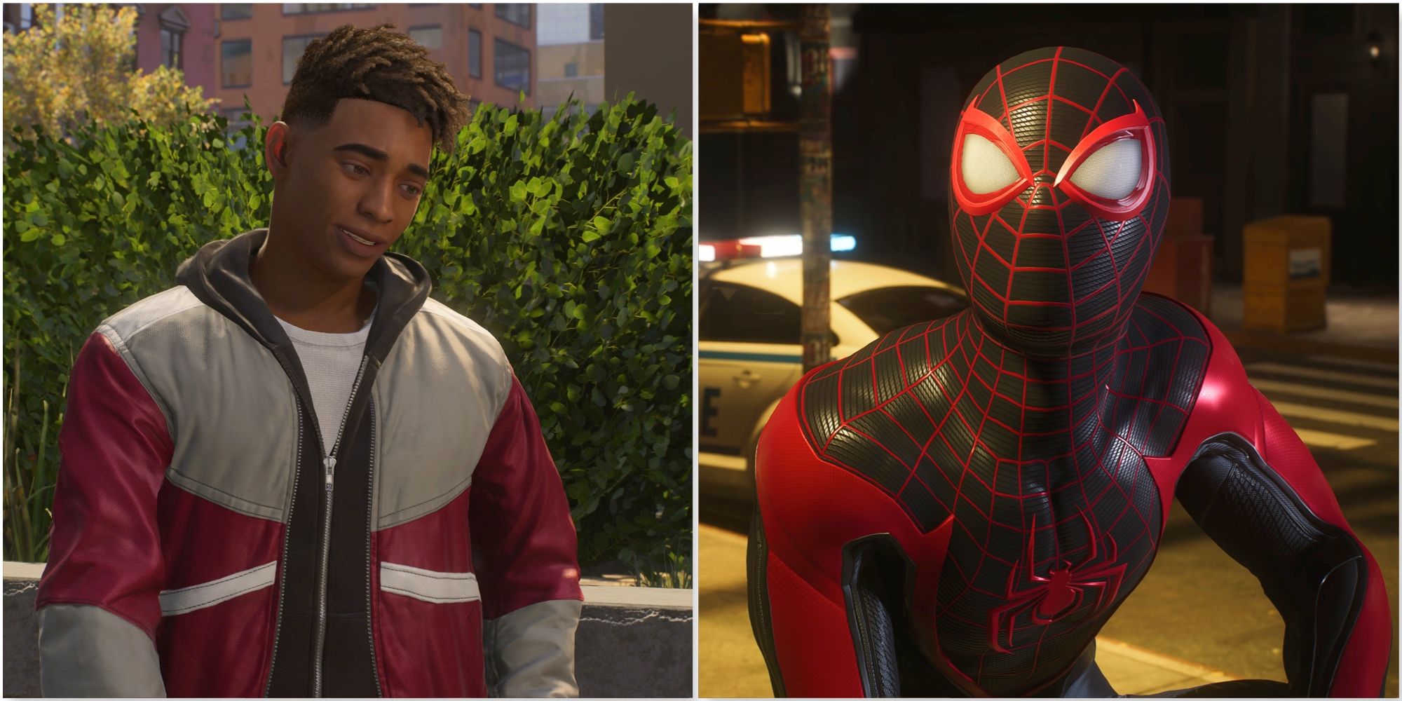 Miles and Miles as Spider-man in Marvel's Spider-Man 2