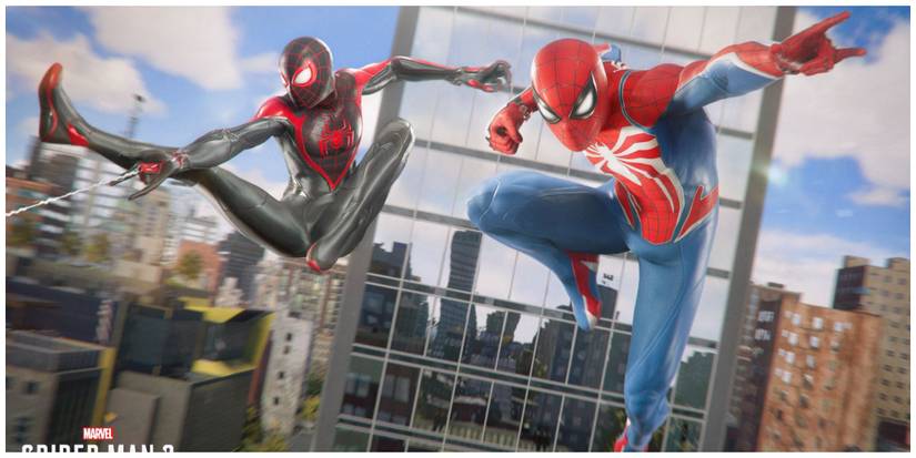Miles and Peter Spider-Man 2