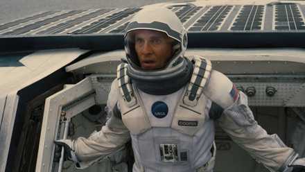 Cooper on Millers Planet in Interstellar
