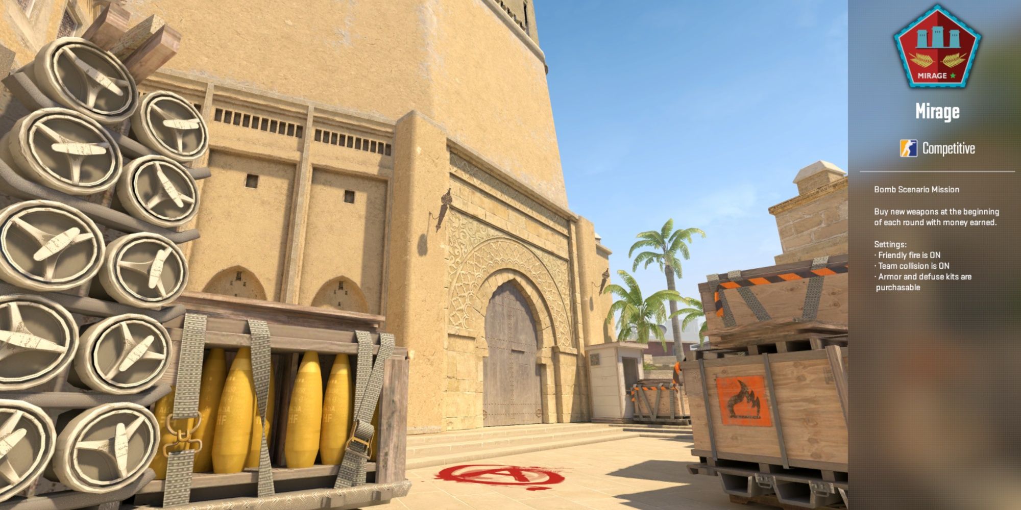 Mirage in Counter Strike 2